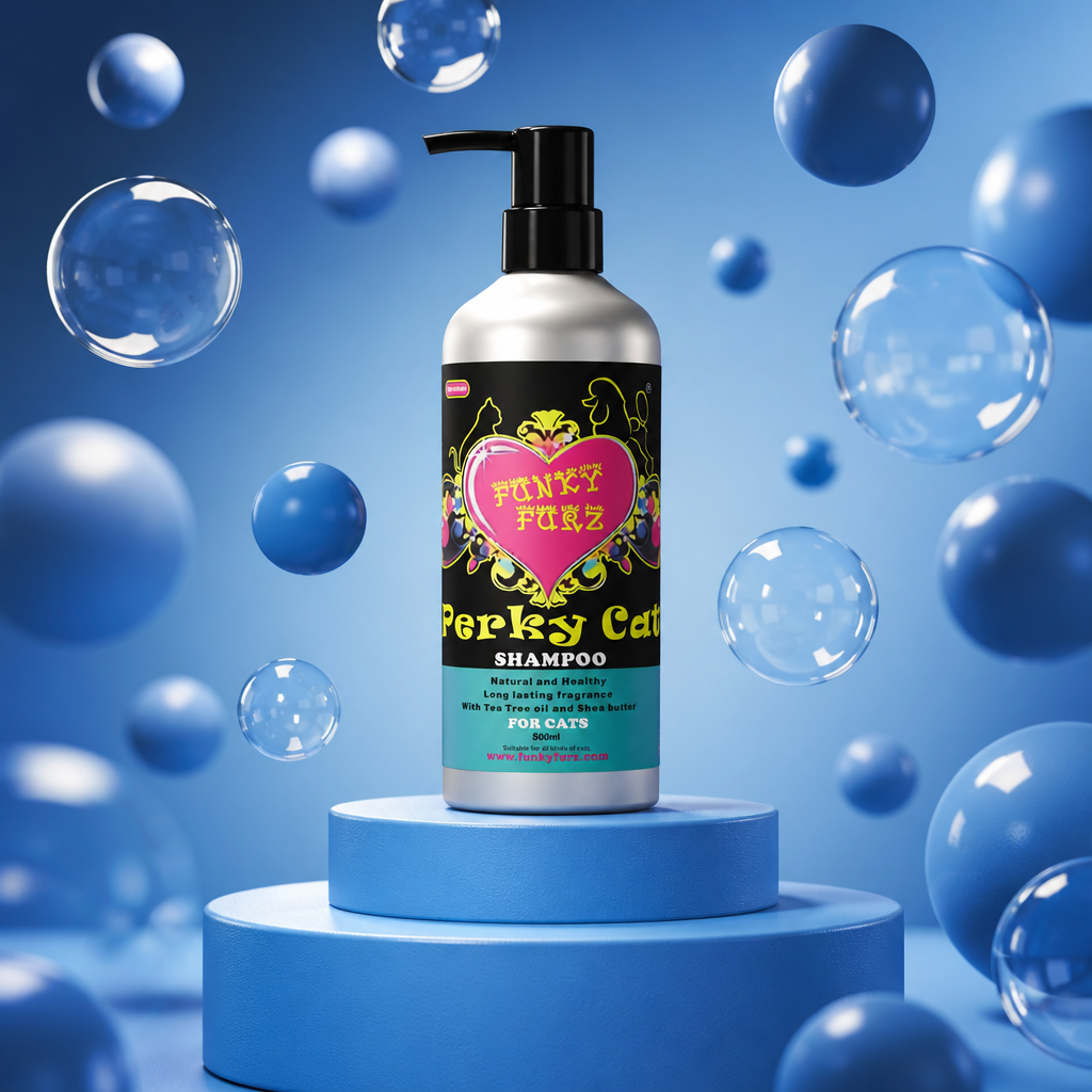 (Funky Furz Pro - Groom) PERKY CAT SHAMPOO